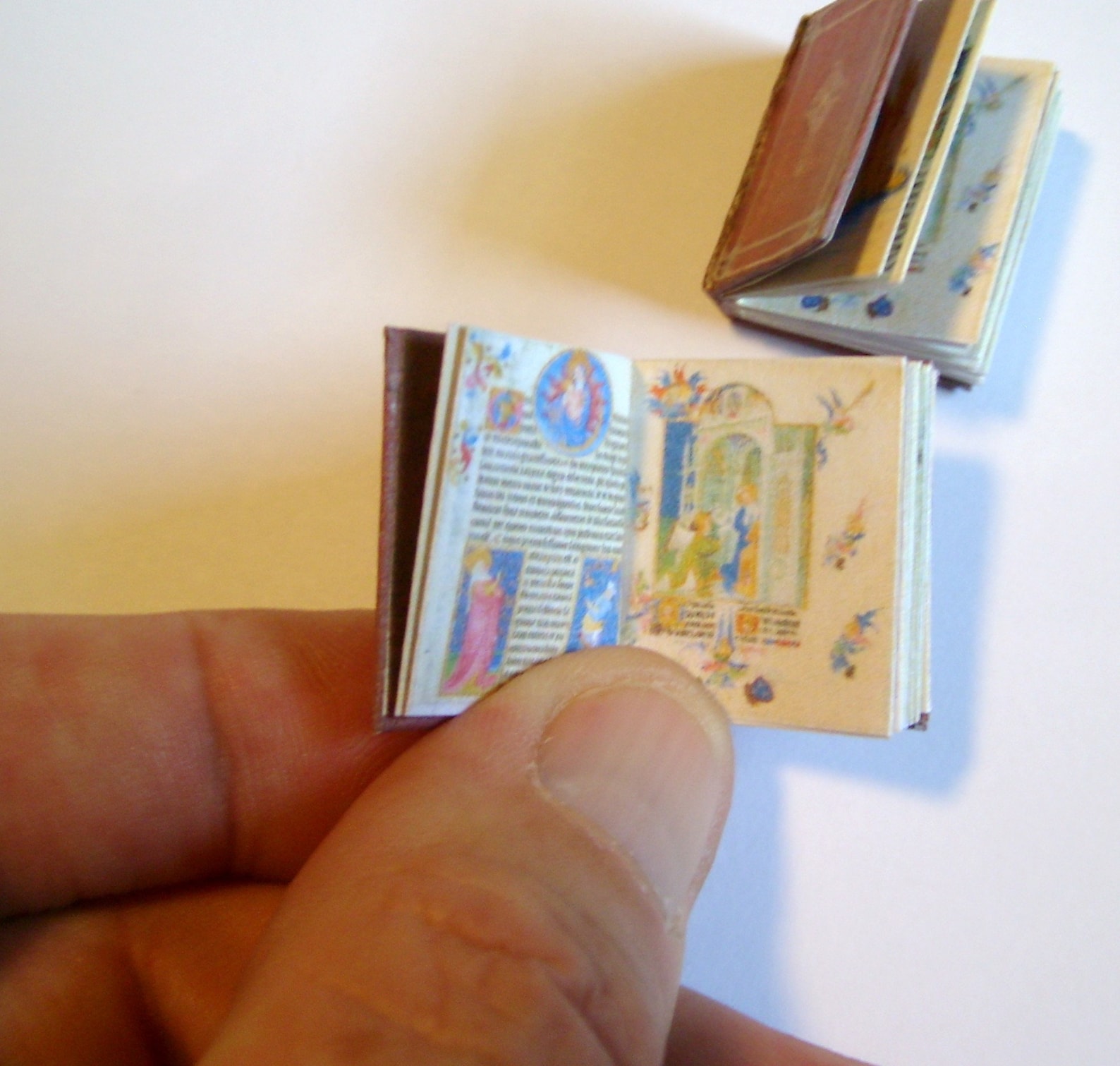 Medieval Manuscript Printable Book Miniature Illustrated Book - Etsy
