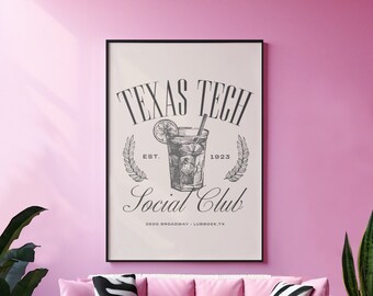 Texas Tech Social Club Lubbock Texas