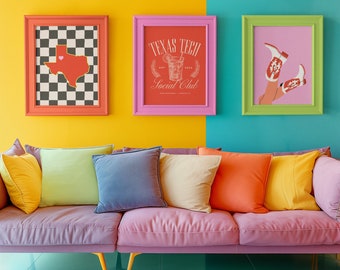 Impressões de decoração de parede Tech Tech Social Club