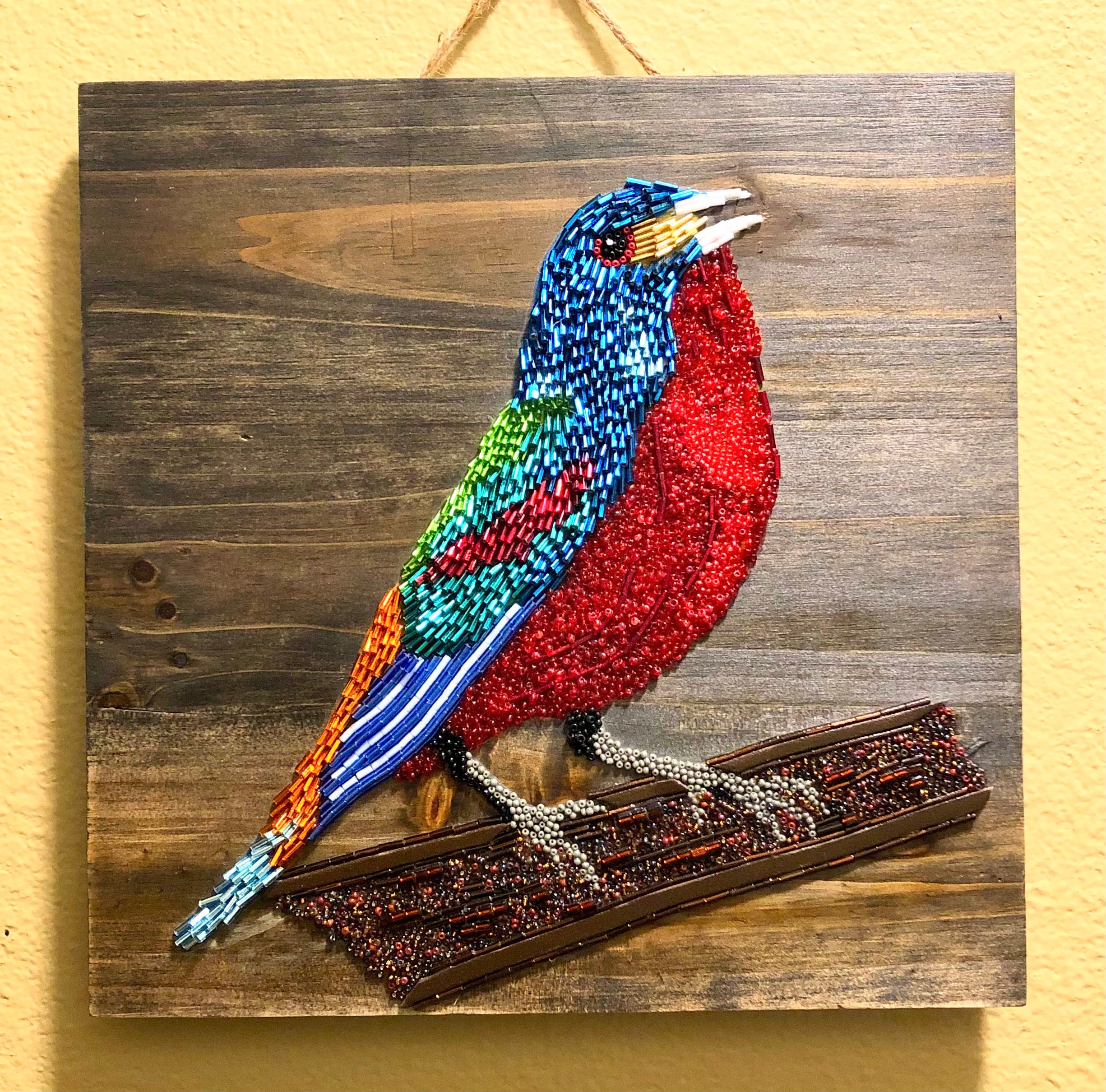 Bead mosaic shop art