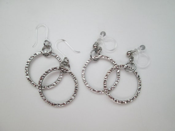 Metal free hoop earrings deals