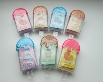 Scented Ice Cream Bar Kneaded Eraser in Plastic Case