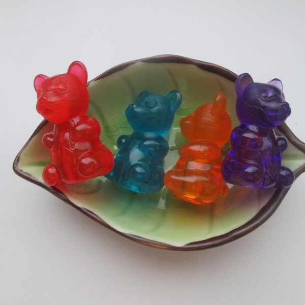 Blue Gummy Bears Eraser Etsy