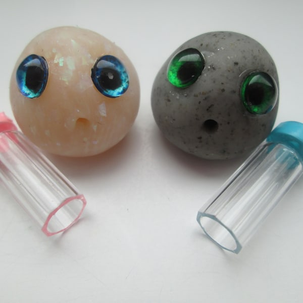 Polymer Clay Baby Pet Rock Desk Pets