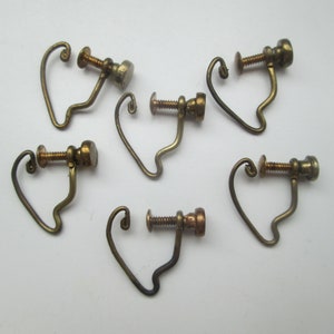 Screw Back Clip On Earring Findings Converters 2, 3 or 5 pairs