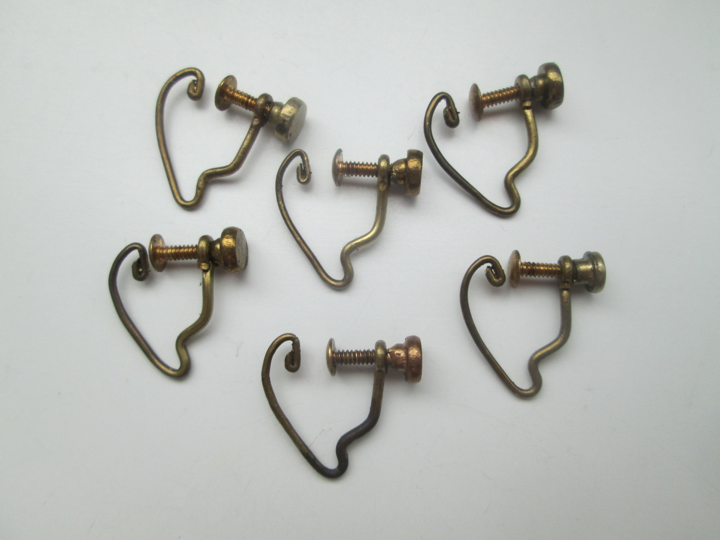 5-20 Pairs Clip-on Earring Findings Silver, Gold, Bronze, Gunmetal