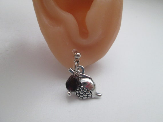 NEW/pkg unworn MAGNETIC round rhinestone earrings -1 ct size | eBay