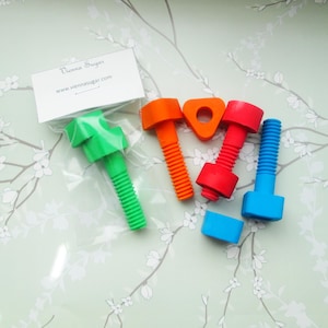 Nuts and Bolts Novelty Erasers