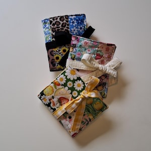 Patchwork-nålbok med filtsidor