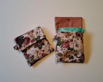 Rose Bloom Pad Pouch