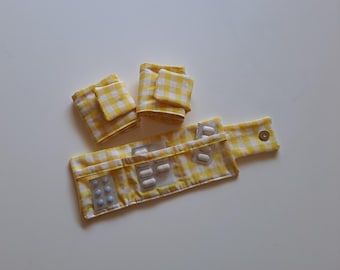 Travel Pill Organizer - Cotton Case