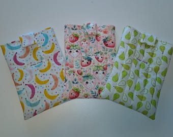 Quilted Book Sleeve – Padded Fabric Book Cover
