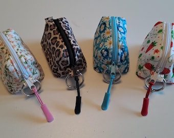 Padded Earbud Keychain Pouch