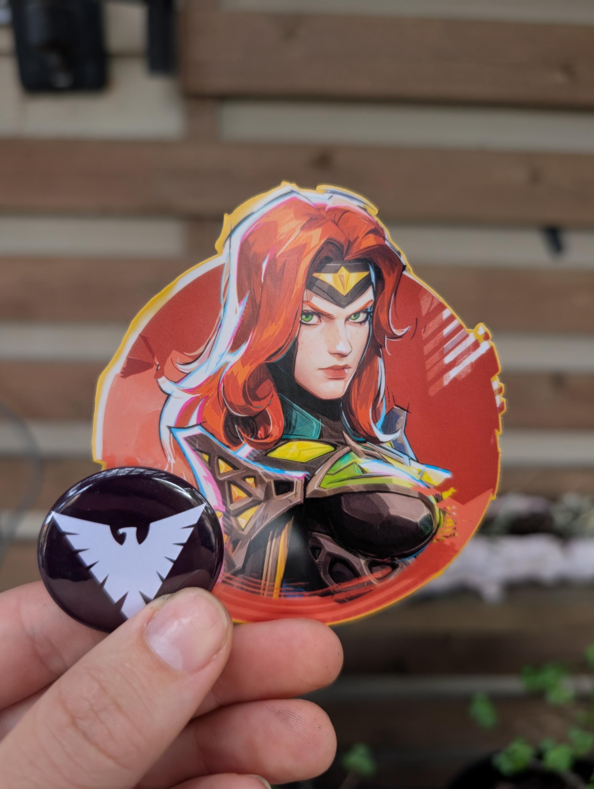 Xmen Gambit Pin - Etsy