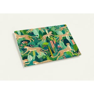 Cartes de voeux de la jungle (lot de 10 avec enveloppes)