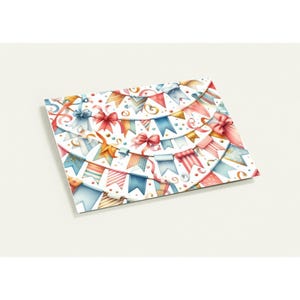 Cartes de voeux Celebration Banner (Paquet de 10 avec enveloppes)