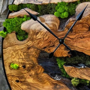 Custom Wall Decor, Natural Wall Decoration, Custom Made Moss & Wood ...