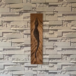 Wooden Carved Crocodile Sculpture, Unique Natural Wood Home Decor, Perfect for Living Room or Office
Large Size Crocodile Wood Sculpture, Wall Hanging Wooden Wall Art, Rustic Modern Home Decoration, Set of 3 Crocodile Wood Sculpture,3D Wall Decor