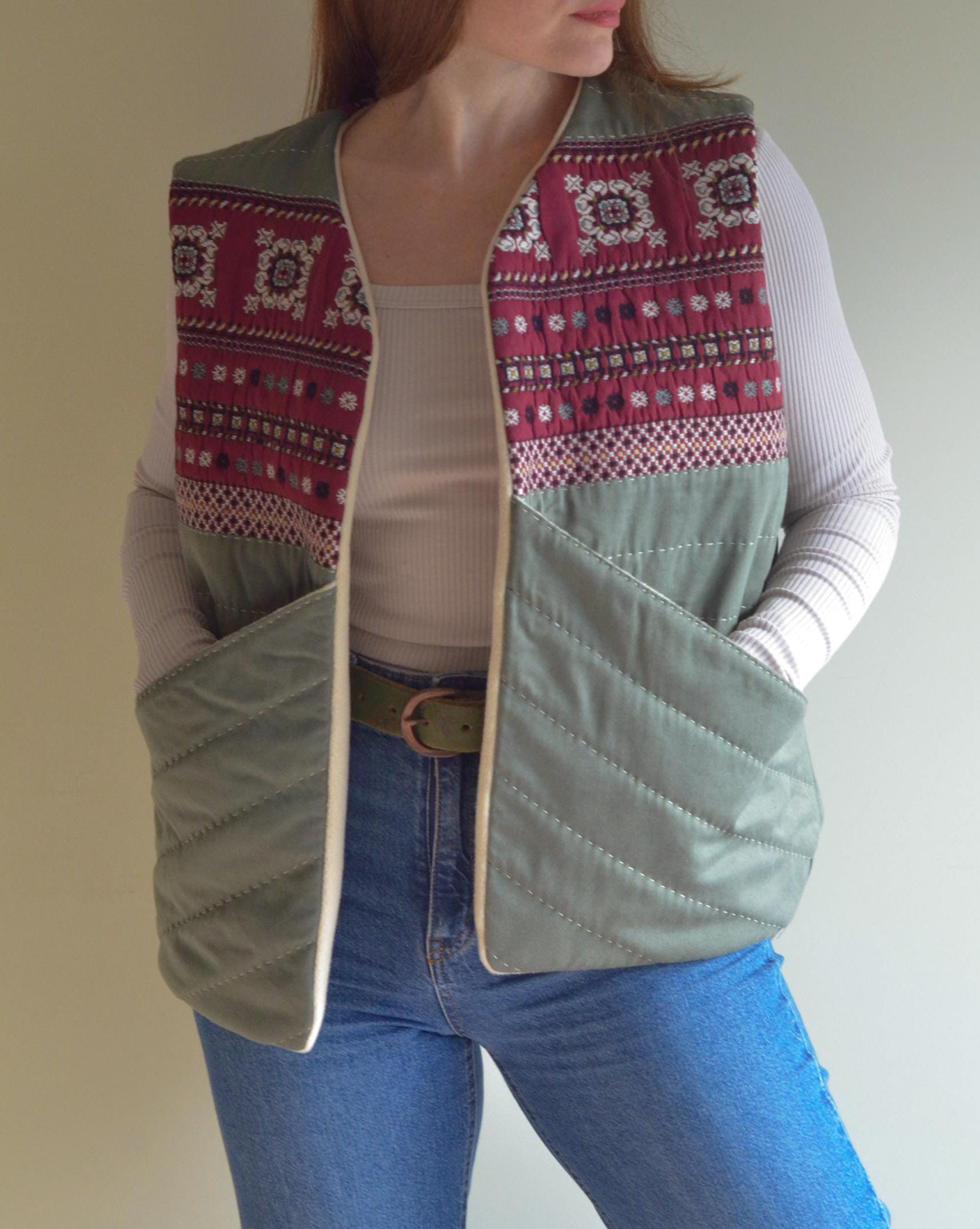 Quilt Vest main image 1