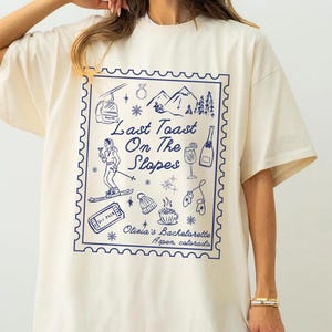 Ski Bachelorette Shirts Comfort Colors Winter Bachelorette Matching Shirts Apres Ski Bach Shirt Aspen Bachelorette Last Toast On The Slopes