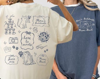 Getting Meowied Bachelorette Shirt Cat Bachelorette Shirt Cat Themed Bach Party Shirts Cat Lovers Wedding Shirts Cat Bridal Party Tees