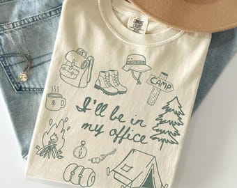 Camping Shirt Comfort Colors Hiking Shirt For Family Camping Shirt Gift For Camper Outdoors Shirt Camping Mode Shirt For Nature Lover Gift