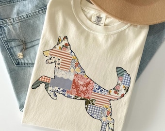 Comfort Colors German Shepherd Mama Shirt