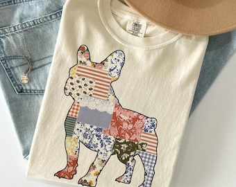 Comfort Colors French Bulldog Mom Shirt - Frenchie Lover Gift