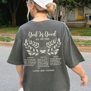 Bible Verse Shirt Religious T-shirt Gift For Christian Shirt For Church Tees Jesus is King T Shirt Faith Shirt Gift For Her Religious