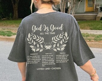 Bible Verse Shirt Religious T-shirt Gift For Christian Shirt For Church Tees Jesus is King T Shirt Faith Shirt Gift For Her Religious