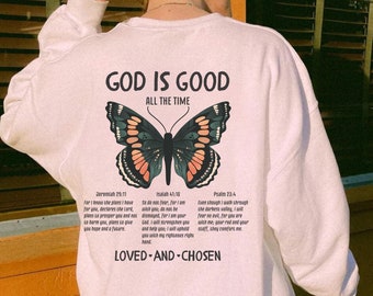 Bible Verse Sweatshirt Religious Crewneck Gift For Christian Sweatshirt For Church Crewneck Jesus Crewneck Faith Shirt Gift For Her