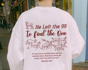 Bible Verse Sweatshirt Religious Crewneck Gift For Christian Sweatshirt For Church Crewneck Jesus Crewneck Faith Shirt Gift For Her