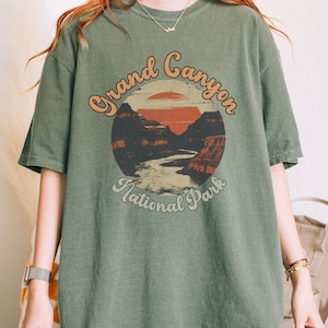Grand Canyon National Park T Shirt For Grand Canyon Vacation Comfort Colors Grand Canyon Park Shirt Vintage Grand Canyon Shirt
