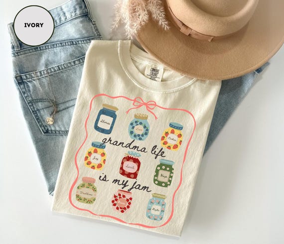 Grandma Life Shirt Comfort Colors Grandma, Grandmother Shirt, Nana Tee, Mimi Shirt, Gigi Tshirt, New Grandma Gift For Grammy