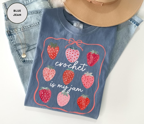 Crochet Shirt Comfort Colors It's A Good Day To Crochet Shirt For Crochet Lover Gift For Knitting Lover Shirt Crocheting Mom Shirt