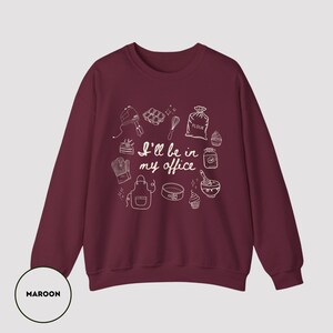 Baking Sweatshirt Baker Sweatshirt For Cooking Crewneck For Baking Moms Gift For Bakers Cookie Mom Shirt Funny Baking Gift for Home Baker image 12