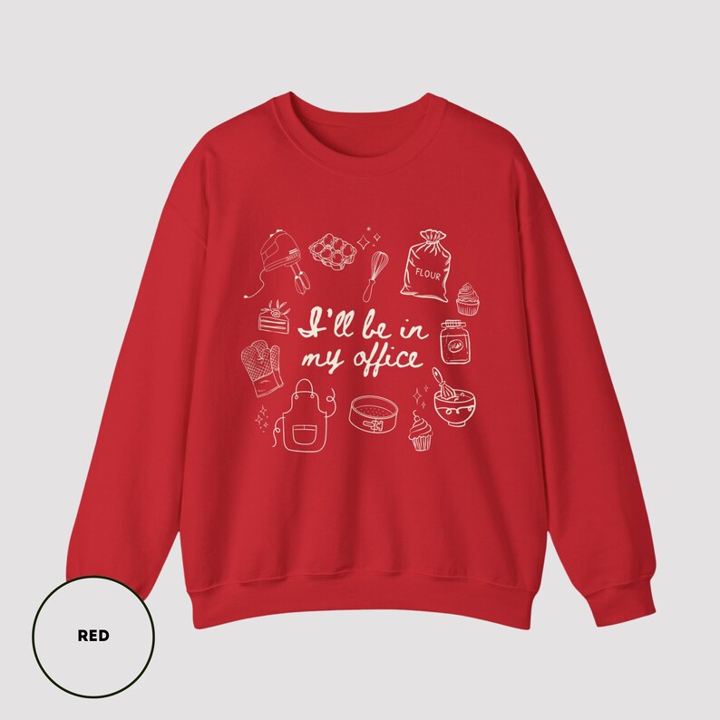 Baking Sweatshirt Baker Sweatshirt For Cooking Crewneck For Baking Moms Gift For Bakers Cookie Mom Shirt Funny Baking Gift for Home Baker image 11