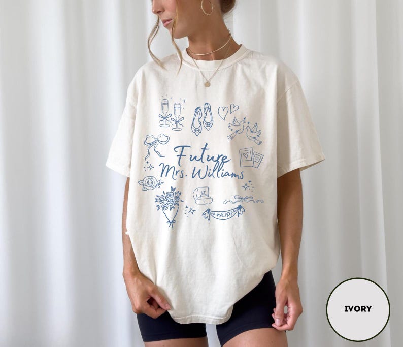 Future Mrs Shirt Custom Engagement Shirt Personalized Bride Shirt Engagement Gift For Anniversary Wifey Shirt Newly Engaged Gift image 1