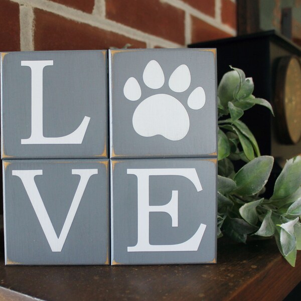 Dog Stacking Blocks Etsy
