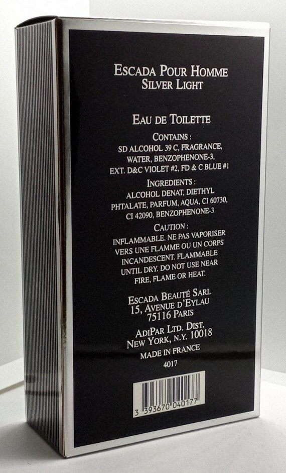 エスカーダ　プールオム　シルバーライト　75ml エスカーダ プールオム シルバーライト 75ml エスカーダ プールオム