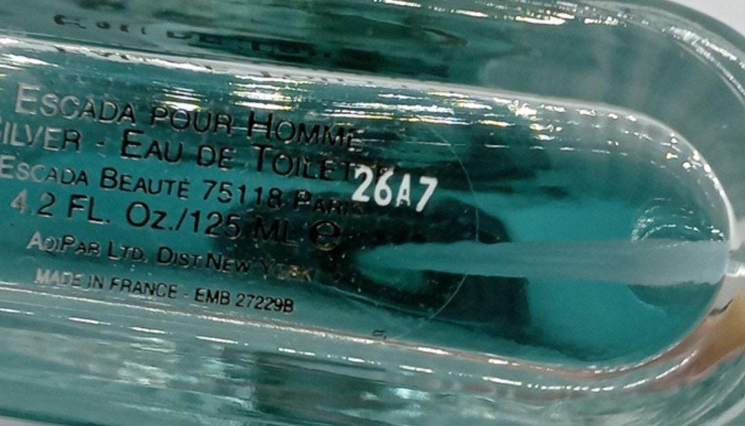 ヴィンテージ プールオム シルバー ライト エスカーダ オードトワレ