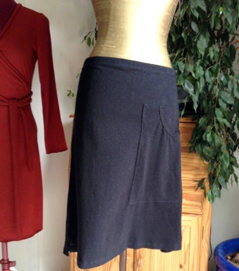 Hemp Skirt. Organic Pocket Skirt. A Line Skirt. Hemp Clothing. | Etsy ...