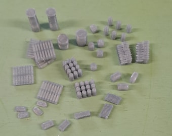 Gabarit 00, train miniature/chemin de fer, pack cargo