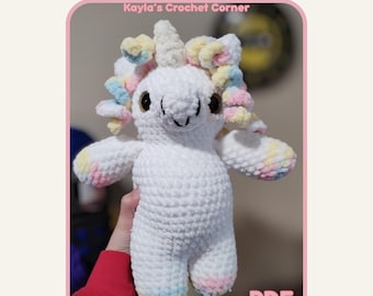 Sasha the Unicorn PDF Crochet Pattern
