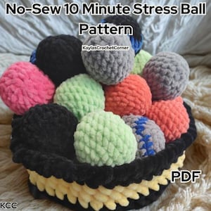 10 Minute Stress Ball Pattern!