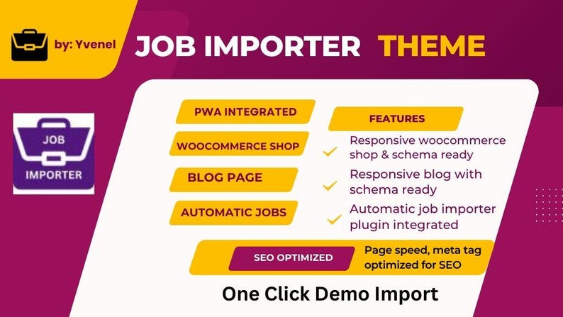 Demo URL: jobimporter.com