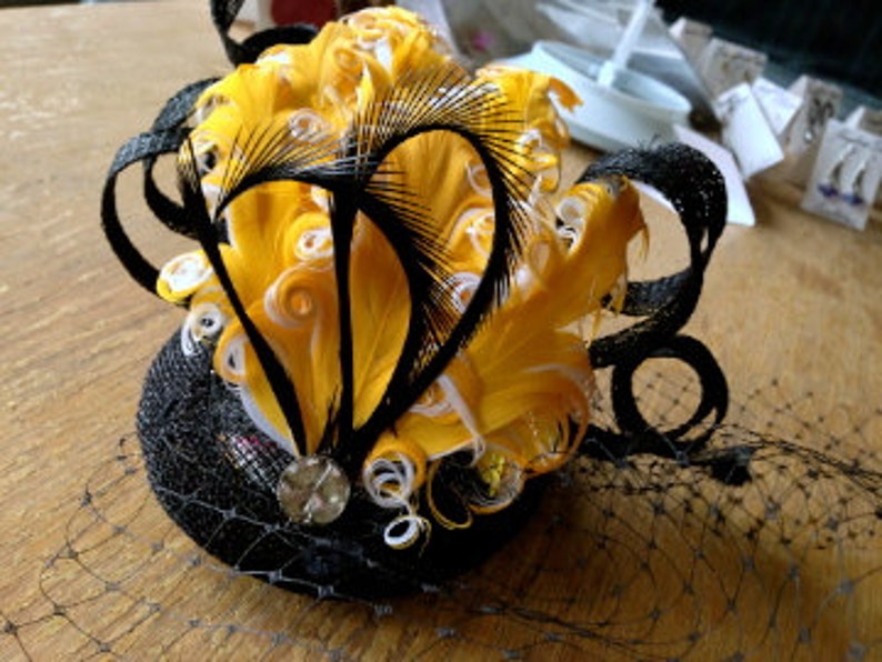 Fascinator-Custom Design-Featured in Gracie image 2