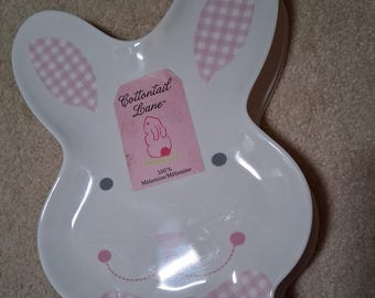 Cottontail Lane Bunny Shaped Plates