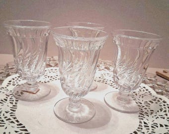 Vintage Colony by Fostoria Crystal drinkware