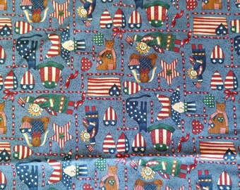 Americana fabric- 1 yd cuts
